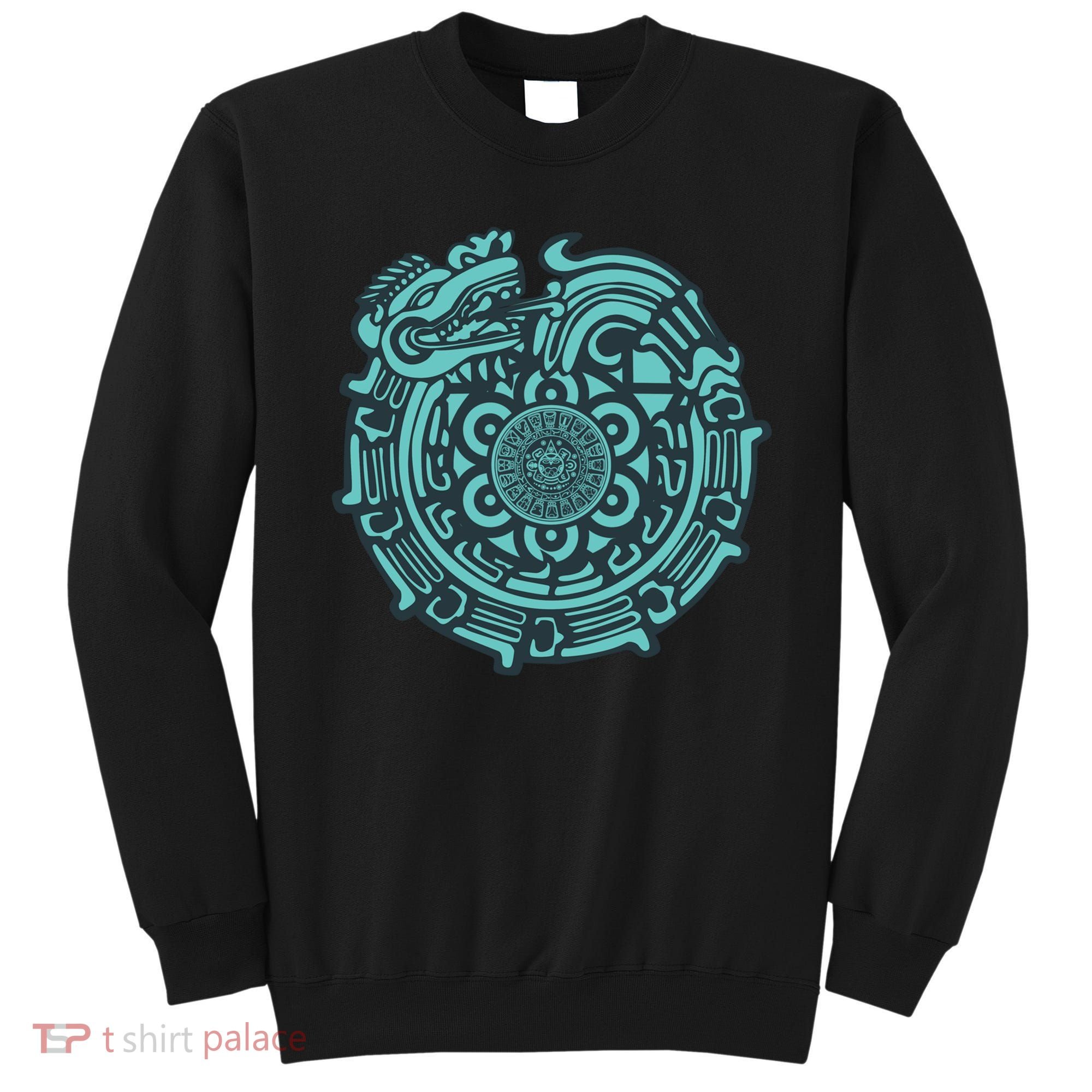 Quetzalcoatl Aztec Dragon God Sweatshirt