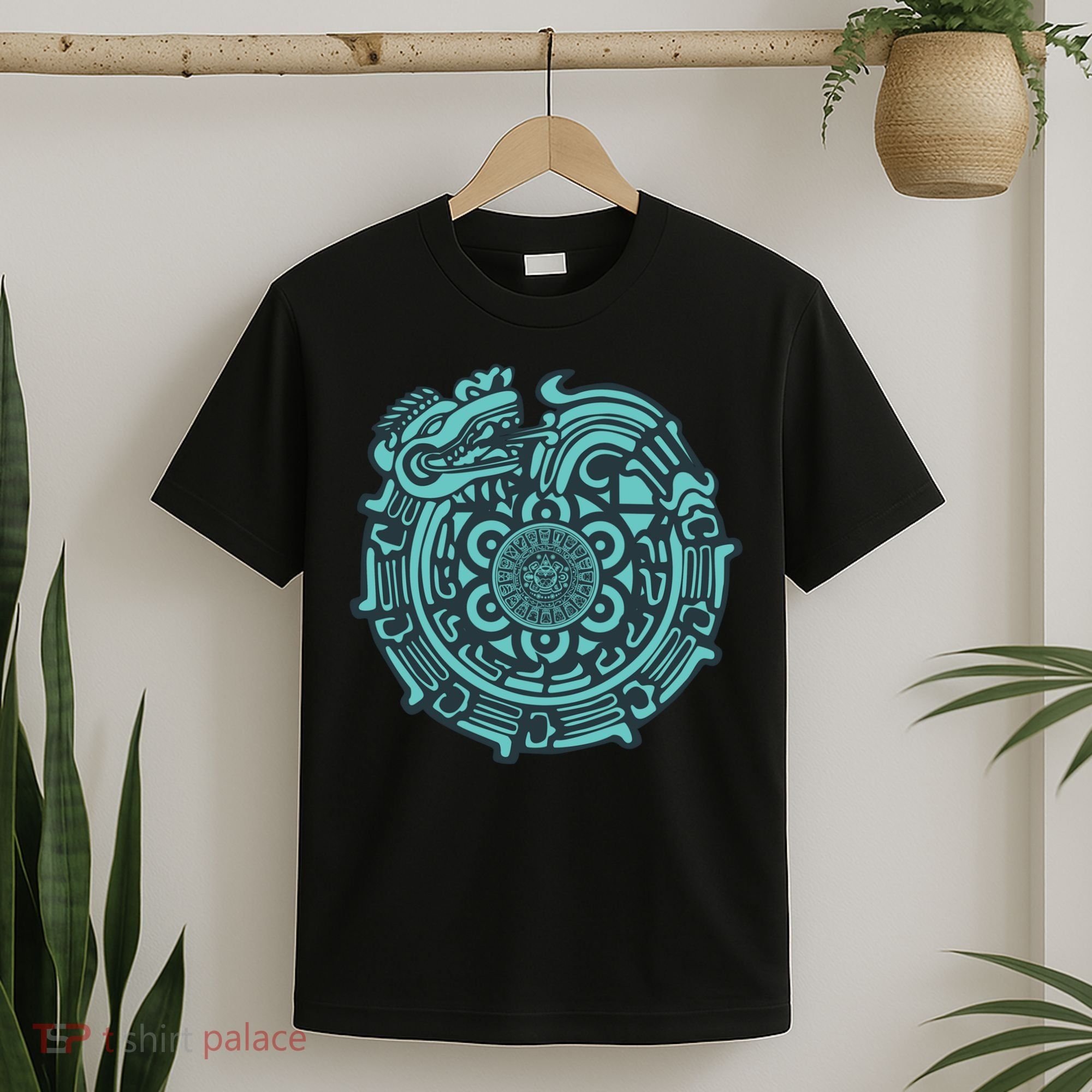 Quetzalcoatl Aztec Dragon God T-Shirt