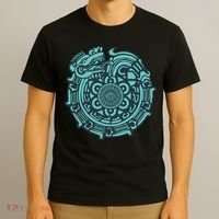 Quetzalcoatl Aztec Dragon God T-Shirt thumb 3