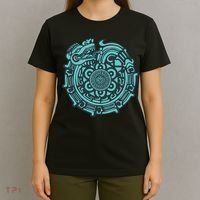 Quetzalcoatl Aztec Dragon God T-Shirt thumb 4