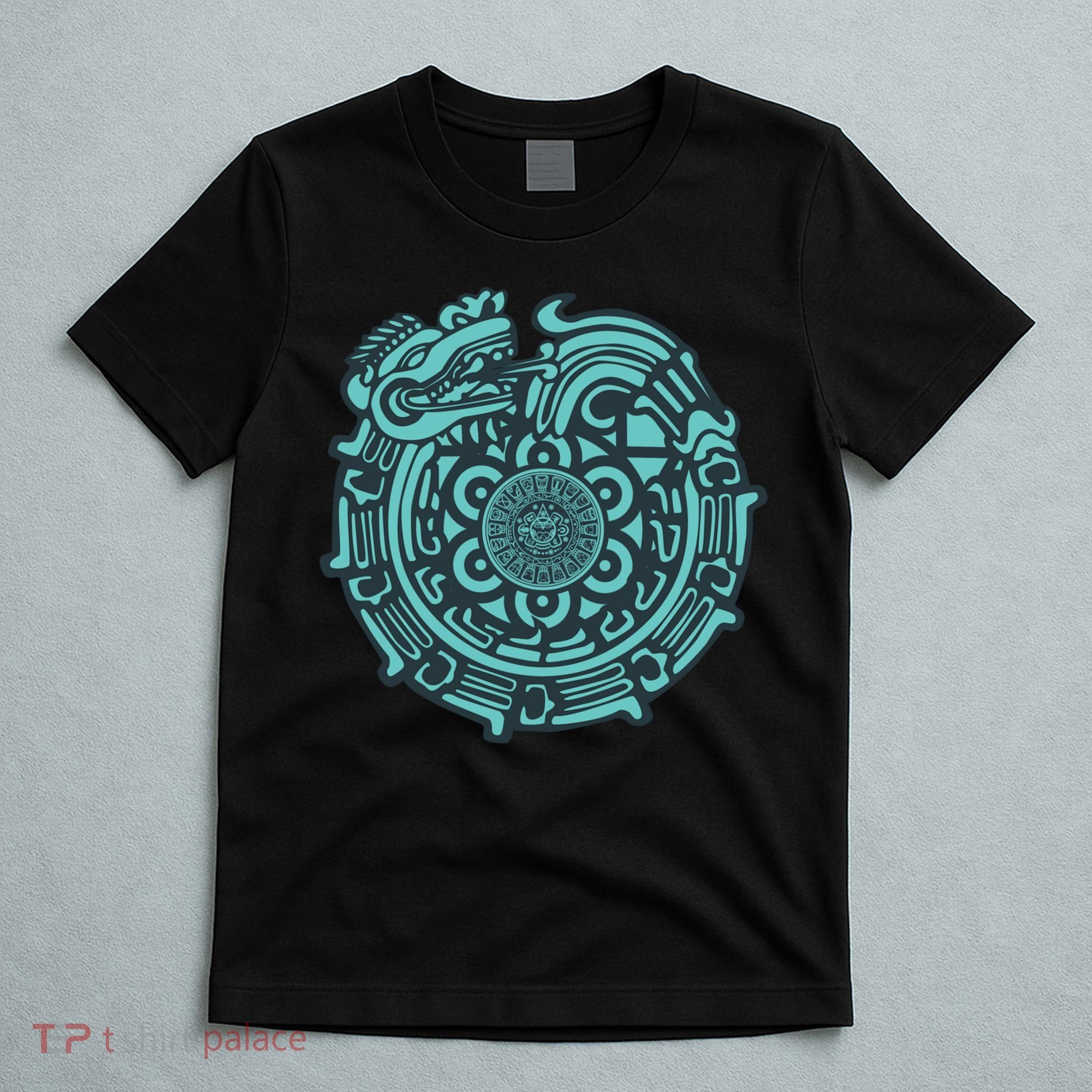 Quetzalcoatl Aztec Dragon God T-Shirt