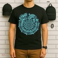 Quetzalcoatl Aztec Dragon God T-Shirt thumb 6