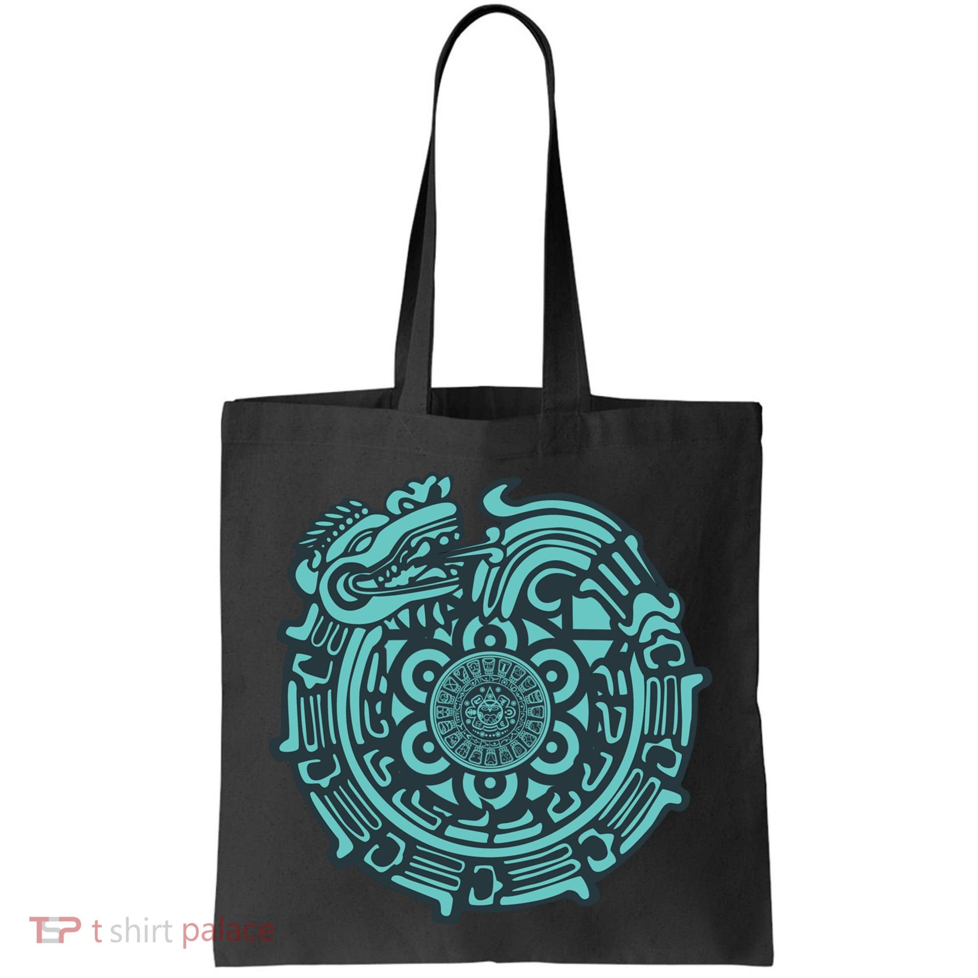 Quetzalcoatl Aztec Dragon God Tote Bag