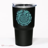 Quetzalcoatl Aztec Dragon God Tumbler thumb 0