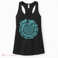 Quetzalcoatl Aztec Dragon God Women's Tank Top thumb 0