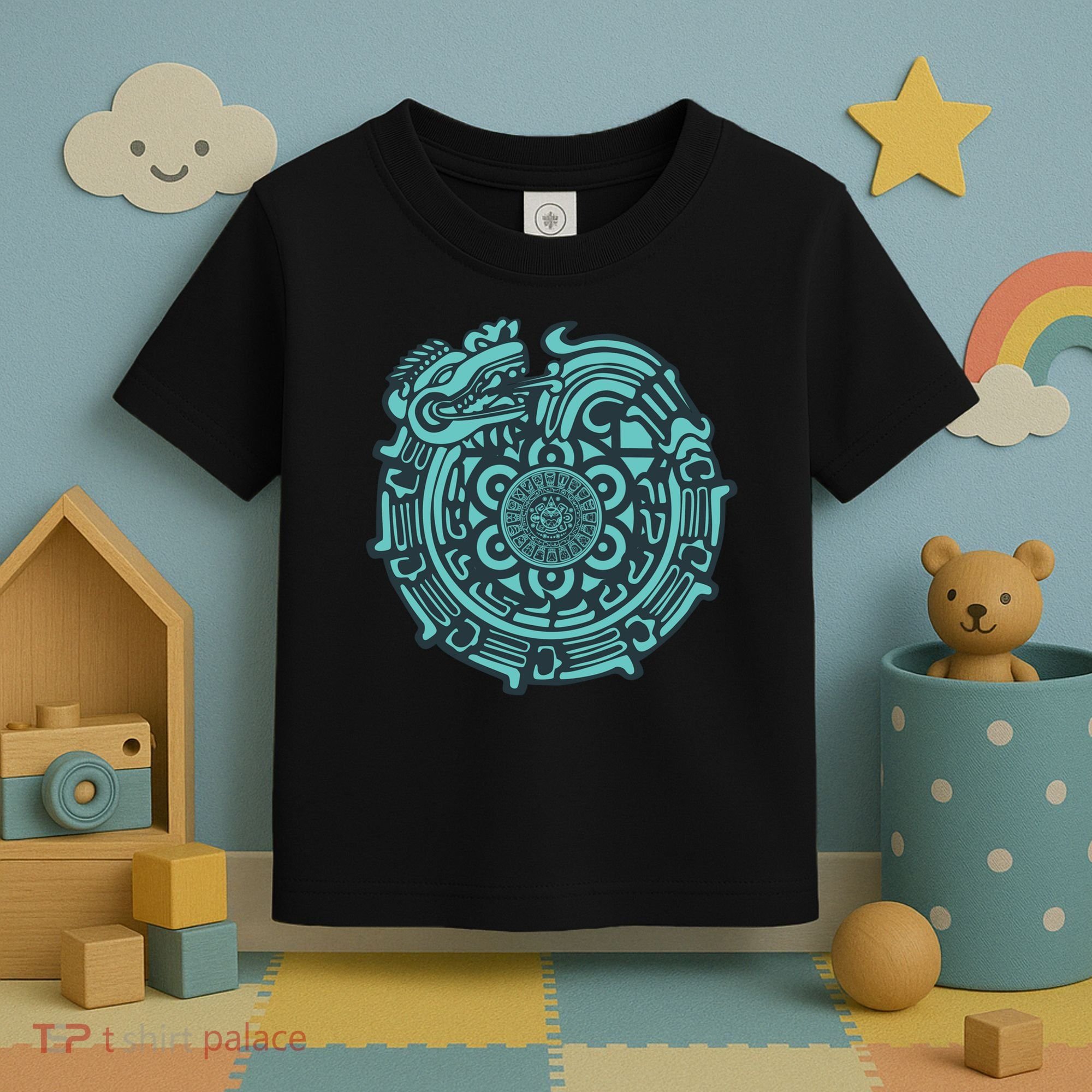 Quetzalcoatl Aztec Dragon God Toddler T-Shirt