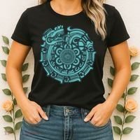 Quetzalcoatl Aztec Dragon God Women's T-Shirt thumb 2