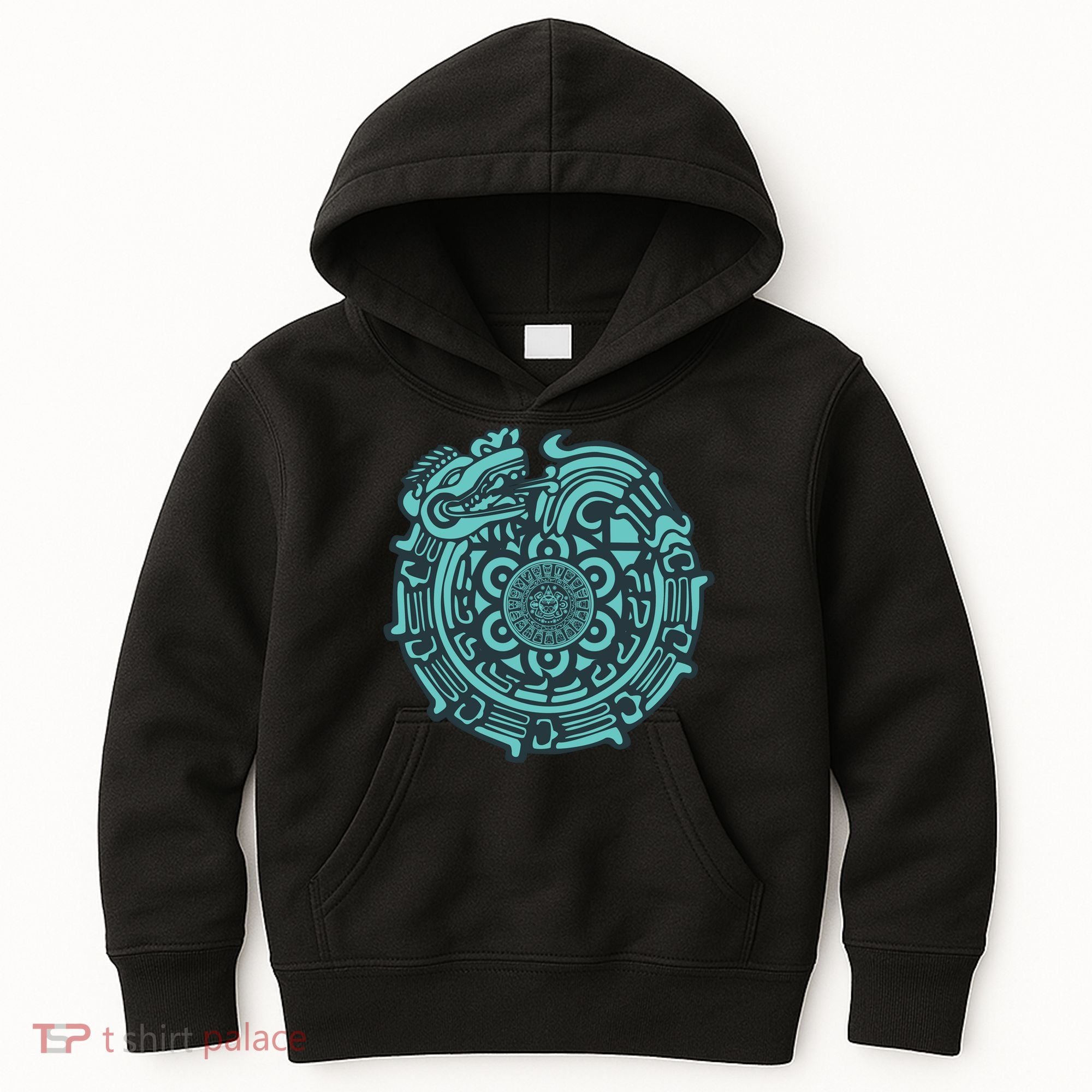 Quetzalcoatl Aztec Dragon God Kids Hoodie