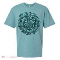 Quetzalcoatl Aztec Dragon God Sueded Cloud Jersey T-Shirt thumb 0