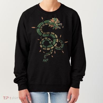 Quetzalcoatl Aztec Feathered Serpent Mayan Inca Toltec Women's Sweatshirt