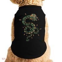 Quetzalcoatl Aztec Feathered Serpent Mayan Inca Toltec Doggie Tank thumb 0