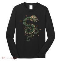 Quetzalcoatl Aztec Feathered Serpent Mayan Inca Toltec Long Sleeve Shirt thumb 0