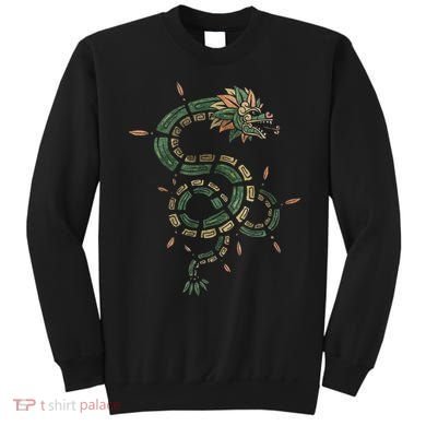 Quetzalcoatl Aztec Feathered Serpent Mayan Inca Toltec Sweatshirt