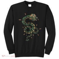 Quetzalcoatl Aztec Feathered Serpent Mayan Inca Toltec Sweatshirt thumb 0