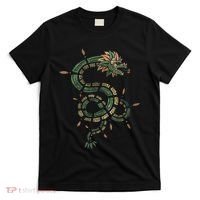 Quetzalcoatl Aztec Feathered Serpent Mayan Inca Toltec T-Shirt thumb 0