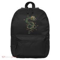 Quetzalcoatl Aztec Feathered Serpent Mayan Inca Toltec 16 in Basic Backpack thumb 0