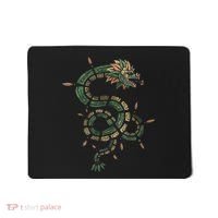 Quetzalcoatl Aztec Feathered Serpent Mayan Inca Toltec Mousepad thumb 0