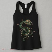 Quetzalcoatl Aztec Feathered Serpent Mayan Inca Toltec Women's Tank Top thumb 3