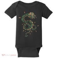 Quetzalcoatl Aztec Feathered Serpent Mayan Inca Toltec Baby Bodysuit thumb 0