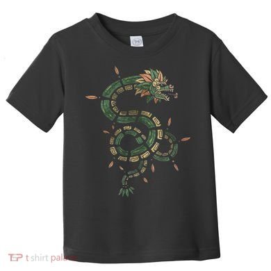 Quetzalcoatl Aztec Feathered Serpent Mayan Inca Toltec Toddler T-Shirt