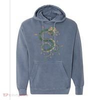 Quetzalcoatl Aztec Feathered Serpent Mayan Inca Toltec Comfort Colors Garment-Dyed Hooded Sweatshirt thumb 0