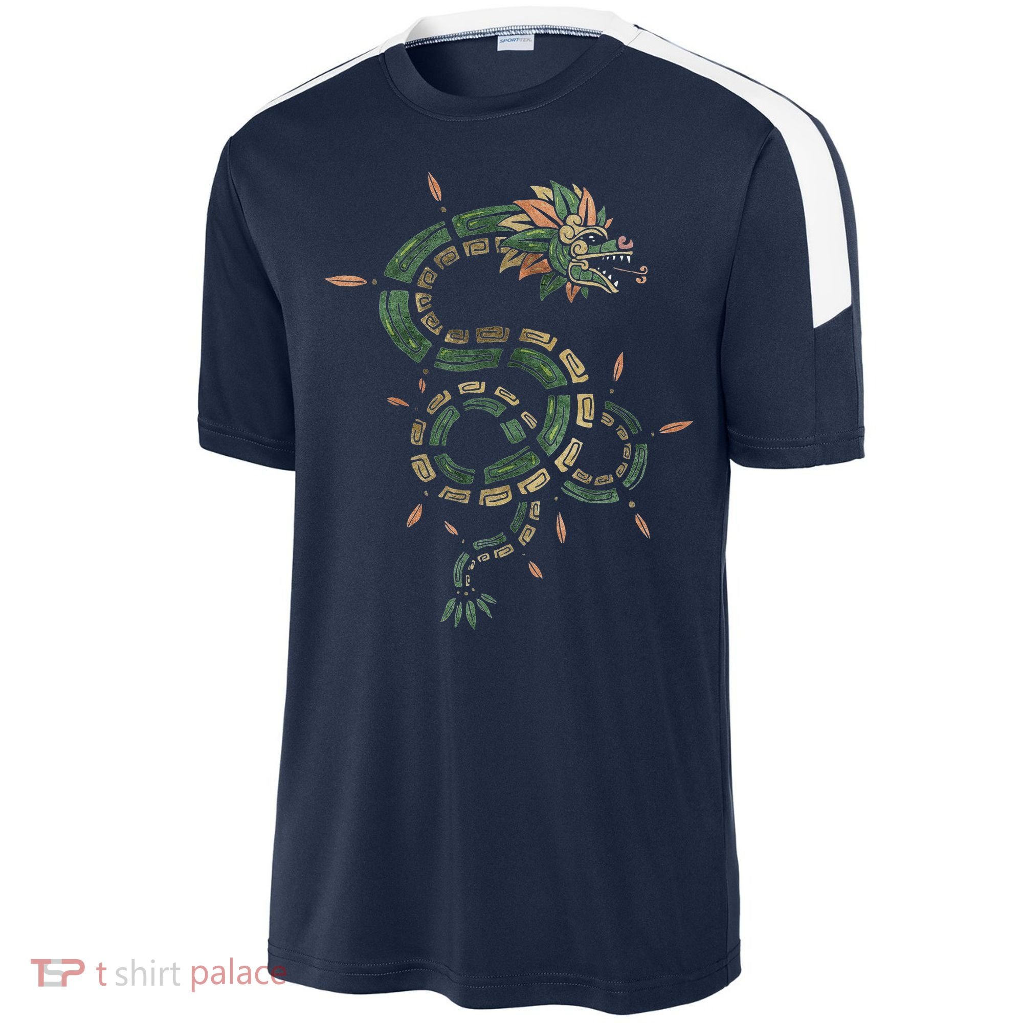 Quetzalcoatl Aztec Feathered Serpent Mayan Inca Toltec Sport-Tek Competitor United Soccer Jersey