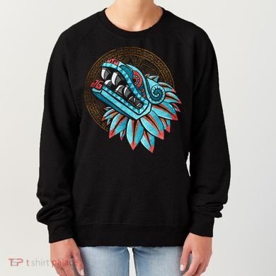Quetzalcoatl Aztec Feathered Serpent Mayan Inca Toltec Women's Sweatshirt