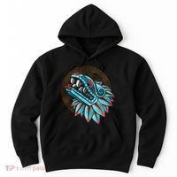 Quetzalcoatl Aztec Feathered Serpent Mayan Inca Toltec Hoodie thumb 0