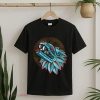 Quetzalcoatl Aztec Feathered Serpent Mayan Inca Toltec T-Shirt thumb 2
