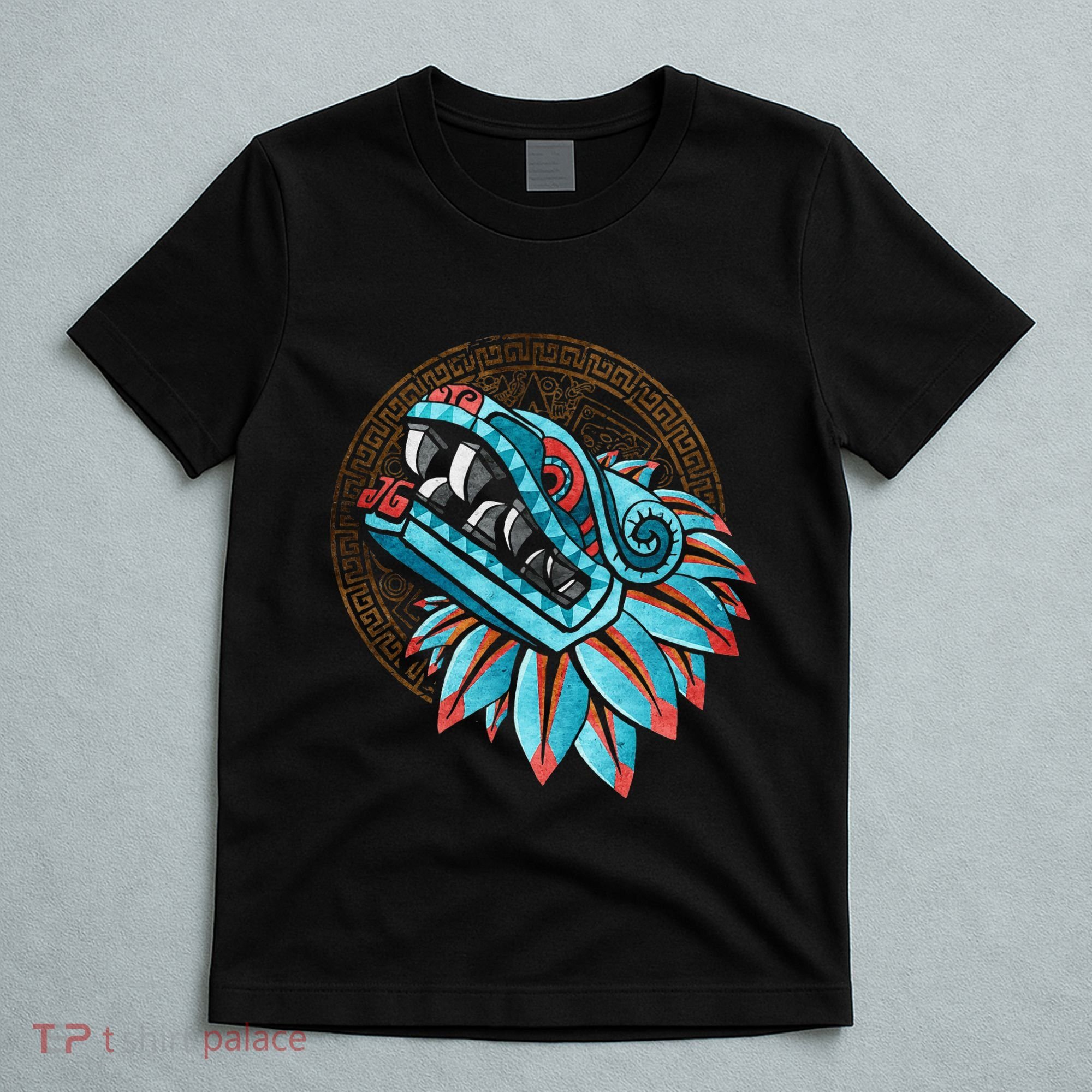 Quetzalcoatl Aztec Feathered Serpent Mayan Inca Toltec T-Shirt