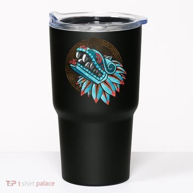 Quetzalcoatl Aztec Feathered Serpent Mayan Inca Toltec Tumbler