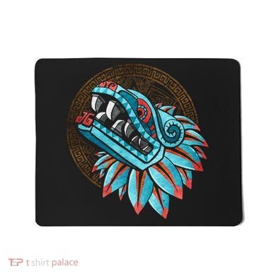 Quetzalcoatl Aztec Feathered Serpent Mayan Inca Toltec Mousepad