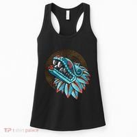 Quetzalcoatl Aztec Feathered Serpent Mayan Inca Toltec Women's Tank Top thumb 0