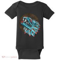 Quetzalcoatl Aztec Feathered Serpent Mayan Inca Toltec Baby Bodysuit thumb 0