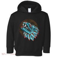 Quetzalcoatl Aztec Feathered Serpent Mayan Inca Toltec Toddler Hoodie thumb 0