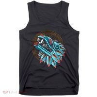 Quetzalcoatl Aztec Feathered Serpent Mayan Inca Toltec Tank Top thumb 0