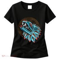 Quetzalcoatl Aztec Feathered Serpent Mayan Inca Toltec Women's T-Shirt thumb 0