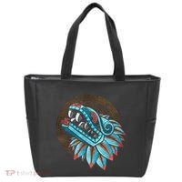 Quetzalcoatl Aztec Feathered Serpent Mayan Inca Toltec Tote Bag thumb 0