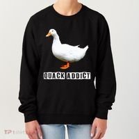 Quack Addict Funny Duck Lover Women's Sweatshirt thumb 0