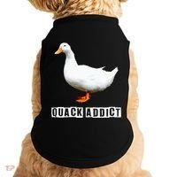 Quack Addict Funny Duck Lover Doggie Tank thumb 0
