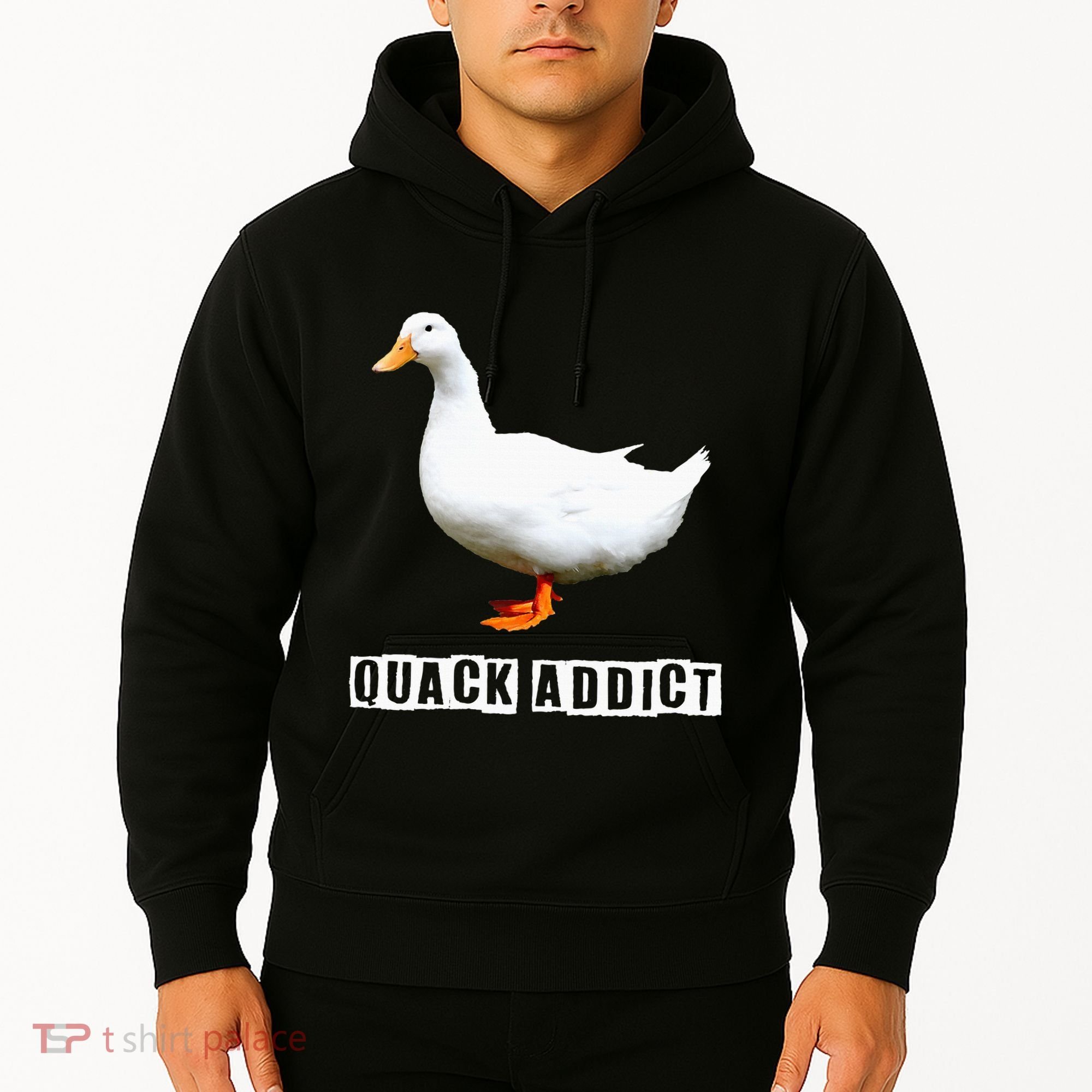 Quack Addict Funny Duck Lover Hoodie