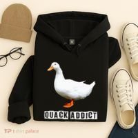 Quack Addict Funny Duck Lover Hoodie thumb 4