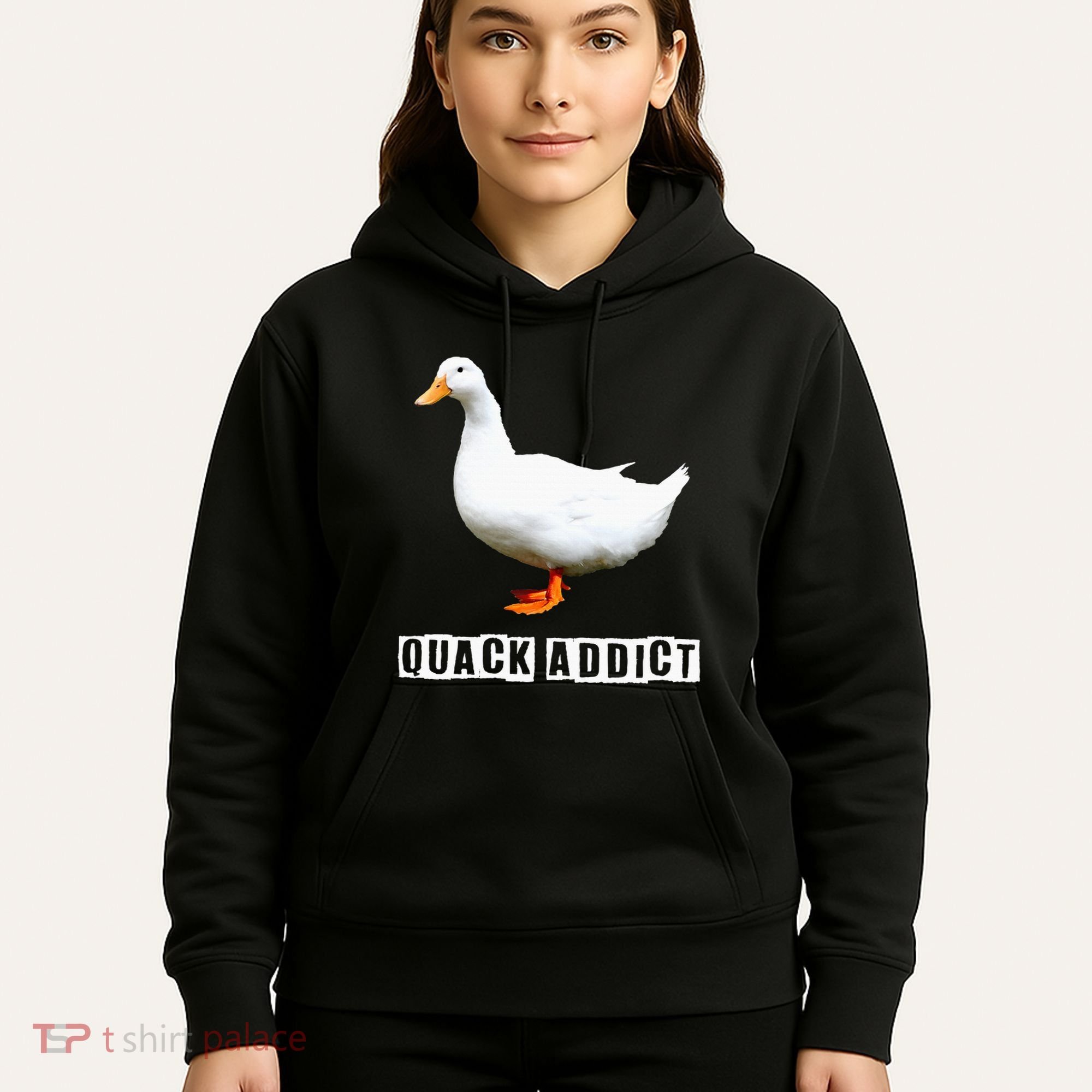 Quack Addict Funny Duck Lover Hoodie