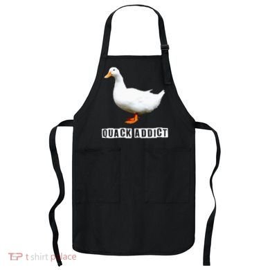 Quack Addict Funny Duck Lover Apron