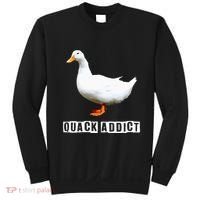 Quack Addict Funny Duck Lover Sweatshirt thumb 0