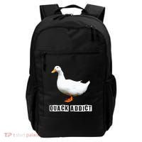 Quack Addict Funny Duck Lover Backpack thumb 0