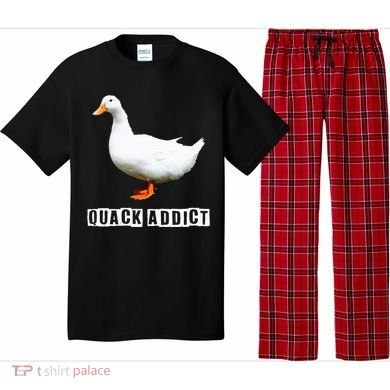 Quack Addict Funny Duck Lover Pajama Set