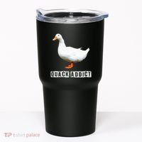Quack Addict Funny Duck Lover Tumbler thumb 0
