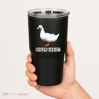 Quack Addict Funny Duck Lover Tumbler thumb 2