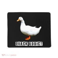Quack Addict Funny Duck Lover Mousepad thumb 0
